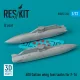 ResKit Models F-16 és JASDF F2 (CJ/DJ Block 50/52, 50/52+, Sufa) – 600 gallonos szárny alatti üzemanyag-póttartályok, 2 db