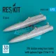 ResKit Models F-16 (A/B/C/D/E/F/I) – 370 gallonos szárny alatti póttartályok pilonokkal, 2. típus, 2 db