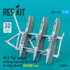 ResKit Models Mi-8 Hip weapon mounting frame with BD3-57KrV for Hobby Boss kit (UKRAINE Late) (2 pcs) (3D Printed) - fegyverfelfüggesztő keret, 2 db