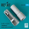 ResKit Models F-4 (E, J, F, G, S) Phantom II exhaust nozzles for Revell kit (3D Printed) - hajtómű-fúvócsövek