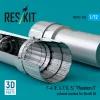 ResKit Models F-4 (E, J, F, G, S) Phantom II exhaust nozzles for Revell kit (3D Printed) - hajtómű-fúvócsövek
