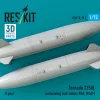 ResKit Models Tornado 2250L underwing fuel tanks (RAF, RSAF) (2 pcs) (3D Printed) - Tornado – 2250 literes szárny alatti üzemanyag-póttartályok, 2 db