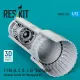 ResKit Models F-104 (A, C, D, J, G) Starfighter exhaust nozzle for Hasegawa kit (3D Printed) - hajtómű-fúvócső