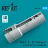 ResKit Models F-104 (A, C, D, J, G) Starfighter exhaust nozzle for Hasegawa kit (3D Printed) - hajtómű-fúvócső