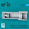 ResKit Models F-104 (A, C, D, J, G) Starfighter – hajtómű-fúvócső, Revell / Monogram maketthez