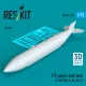 ResKit Models 275 gallon fuel tank (F-5E/F/N, F-20, AT-3) (1 pcs) (3D Printed) - 275 gallonos üzemanyag-póttartály, 1 db