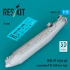 ResKit Models MiG-29 Fulcrum centerline PTB-1500 fuel tank (1 pcs) (3D Printed) - MiG-29 Fulcrum – PTB-1500 törzs alatti üzemanyag-póttartály, 1 db