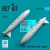 ResKit Models 1200 L fuel tanks RAF Jaguar (2 pcs) (3D Printed) - 1200 literes üzemanyag-póttartályok, 2 db