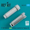 ResKit Models F-14D Tomcat open exhaust nozzles for Tamiya kit (3D Printed) - hajtómű-fúvócsövek