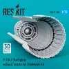 ResKit Models F-104J Starfighter exhaust nozzle (3D Printed) for Fine Molds - hajtómű-fúvócső