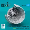 ResKit Models F-16 Fighting Falcon (F100-PW-229) open exhaust nozzle (3D Printed) for Revell - F-16 Fighting Falcon (F100-PW-229) nyitott – hajtómű-fúvócső