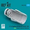 ResKit Models F-16 Fighting Falcon (F110-GE-129) open exhaust nozzle (3D Printed) for Revell - F-16 Fighting Falcon (F110-GE-129) nyitott – hajtómű-fúvócső