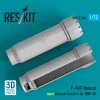 ResKit Models F-14D Tomcat open exhaust nozzles for GWH kit (3D Printed) - hajtómű-fúvócsövek