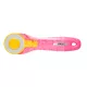 OLFA 45 mm-es körpengével szerelt hobby-textilkés RTY-2C-PINK