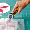 OLFA Patchwork induló készlet vágóalátéttel-textilkéssel-vonalzóval RTY-szett