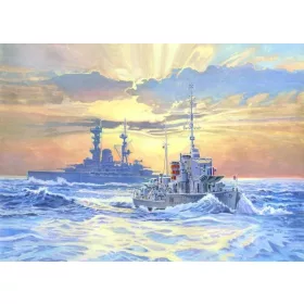 MisterCraft HMS Ivanhoe 1:500 hajómakett – MisterCraft S-99