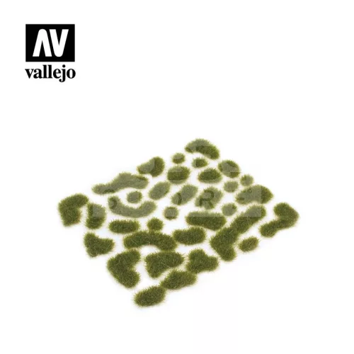 Vallejo Wild Tuft - Dry Green realisztikus fűcsomók diorámához SC401
