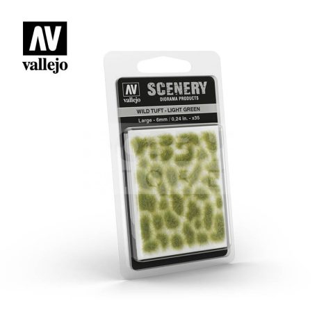 Vallejo Wild Tuft - Light Green realisztikus fűcsomók diorámához SC417