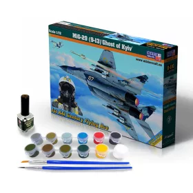 MisterCraft MiG-29 (9-13) GHOST OF KYIV 1:72 Starter Kit repülőgép makett – MisterCraft SD-110