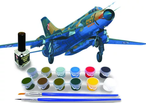 MisterCraft Su-20Rutolsó repülés 1:72 Starter Kit repülőgép makett – MisterCraft SD-13