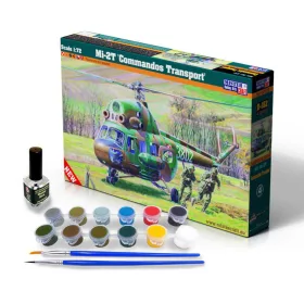 MisterCraft Mi-2T kommandós szállító 1:72 Super Set helikopter makett – MisterCraft SD-152