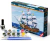 MisterCraft USS Bon Homme Richard 1:500 Starter Kit hajómakett – MisterCraft SD-165