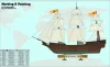 MisterCraft USS Bon Homme Richard 1:500 Starter Kit hajómakett – MisterCraft SD-165