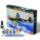 MisterCraft P-40E Aleutian Tiger 1:72 Starter Kit repülőgép makett – MisterCraft SD-202