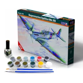 MisterCraft Supermarine Spitfire Mk.Vb 1:72 Super Set repülőgép makett – MisterCraft SD-203