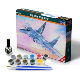 MisterCraft MiG-29M 23rd AFB 1:72 Super Set repülőgép makett – MisterCraft SD-22