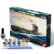 MisterCraft Type VIIC U-boot U-617 1:400 Starter Kit tengeralattjáró makett – MisterCraft SD-290