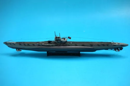 MisterCraft Type VIIC U-boot U-617 1:400 Starter Kit tengeralattjáró makett – MisterCraft SD-290