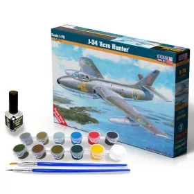 MisterCraft J-34 ACRO HUNTER 1:72 Starter Kit repülőgép makett – MisterCraft SD-75