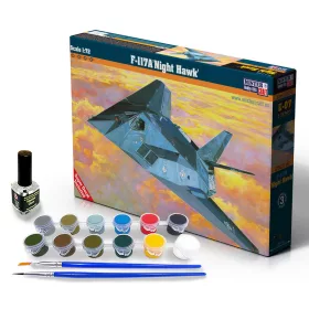 MisterCraft F-117A Nighthawk 1:72 Super Set repülőgép makett – MisterCraft SE-05