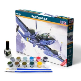 MisterCraft Pe-2 finn légierő 1:72 Super Set repülőgép makett – MisterCraft SE-25