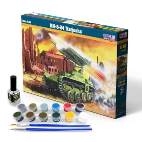 MisterCraft BM-8-24 Katyusa 1:35 Super Set harcjármű makett – MisterCraft SE-28