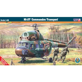 MisterCraft Mi-2T kommandós szállító 1:48 Starter Kit helikopter makett – MisterCraft SF-152