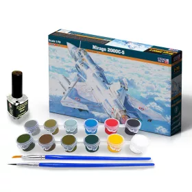 MisterCraft Mirage-2000 C-5 1:72 Starter Kit repülőgép makett – MisterCraft SF-70