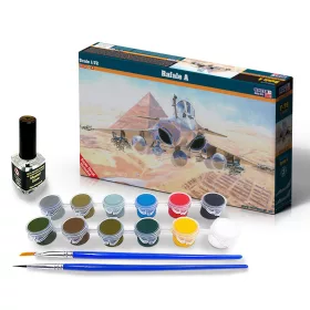 MisterCraft Rafale A 1:72 Starter Kit repülőgép makett – MisterCraft SF-76