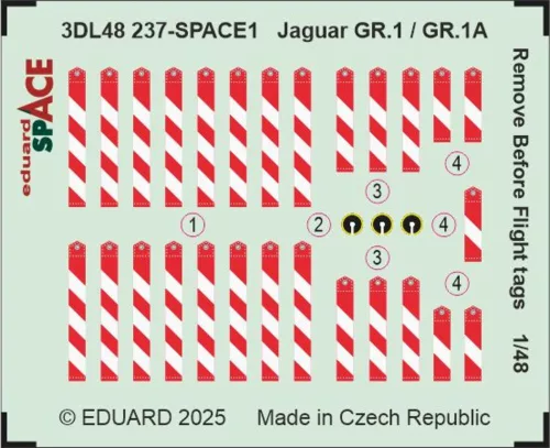 Eduard Accessories Jaguar GR.1 for Airfix - komplett feljavító csomag