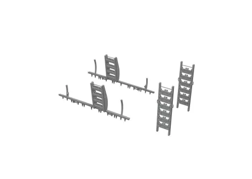 Eduard Accessories B-26B Marauder for ICM - komplett feljavító csomag