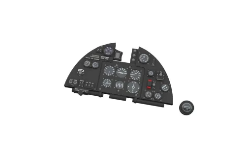 Eduard Accessories Hurricane Mk.IIc w/ fishtail exhausts for Arma Hobby - halfarok típusú kipufogócsonkok