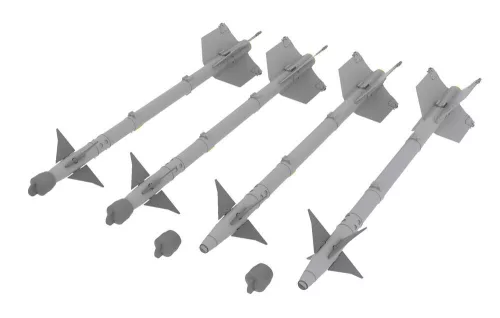 Eduard Accessories F/A-18C armament 1/48 for Eduard / Kinetic - fegyverzet-feljavító csomag