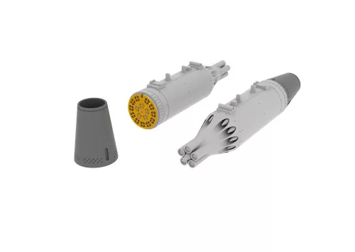 Eduard Accessories MiG-21F armament for Eduard - fegyverzet-feljavító csomag