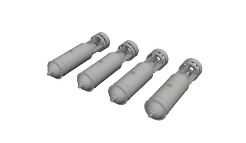 Eduard Accessories MiG-21F armament for Eduard - fegyverzet-feljavító csomag