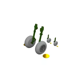   Eduard Accessories P-40K ESSENTIAL for Eduard - ESSENTIAL feljavító csomag