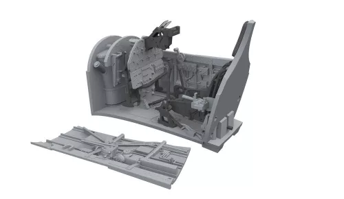 Eduard Accessories P-40K ESSENTIAL for Eduard - ESSENTIAL feljavító csomag