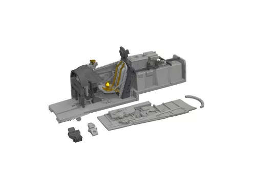 Eduard Accessories P-51D-10 ESSENTIAL   EDUARD - ESSENTIAL feljavító csomag
