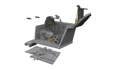 Eduard Accessories Bf 109K-4 for Eduard - komplett feljavító csomag