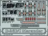 Eduard Accessories B-26B/C Marauder interior für Hasegawa-Bausatz - B-26B/C Marauder belsőtér-részletező készlet